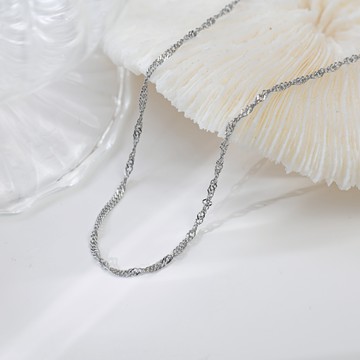 Forever Young不鏽鋼簡愛素鍊-多款任選