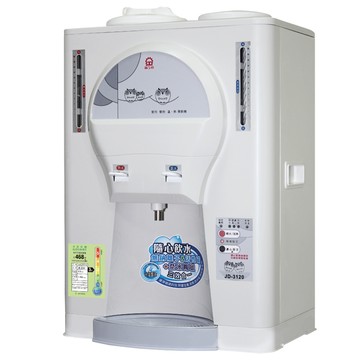 JINKON晶工牌 10.5公升3級能效溫熱型全自動開飲機 JD-3120 ~台灣製