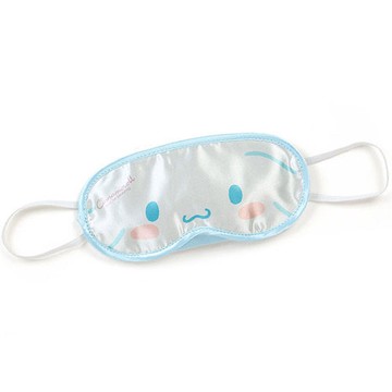 【震撼精品百貨】大耳狗_Cinnamoroll~大耳狗喜拿緞面趣味表情旅用眼罩