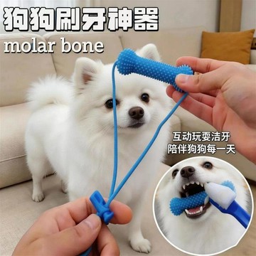 免運🔥狗狗刷牙玩具 寵物玩具 磨牙玩具 耐咬骨頭磨牙棒 寵物潔牙玩具 貓玩具 耐咬玩具 毛絨玩具 狗狗刷牙輔助神器磨牙