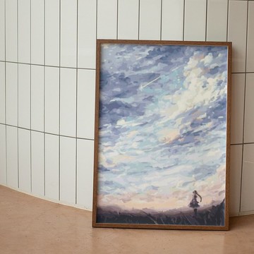 浮雲 創意數字油畫 【銷售排行榜 】