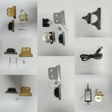油頭剪T9理發器配件理發器備用刀頭理發器專用電機Type-C充電線