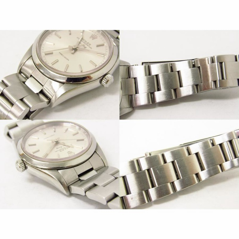 ROLEX ロレックス エアキング 14000 U番 シルバー文字盤 自動