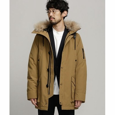 ナノ ユニバース 西川ダウン R Hybrid アークティックダウン メンズ ベージュ ｓ Nano Universe 通販 Lineポイント最大get Lineショッピング