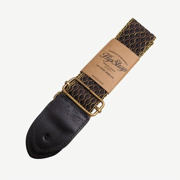 HipStrap 吉他背帶 New Old Stock 黑金色【黃石樂器】