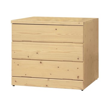 文創集 范斯3尺實木三抽斗櫃-90x58x76cm免組