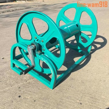 【店長推薦】打藥管手搖絞盤卷管架子饒管架打藥機手搖收管架纏管架卷管架農用