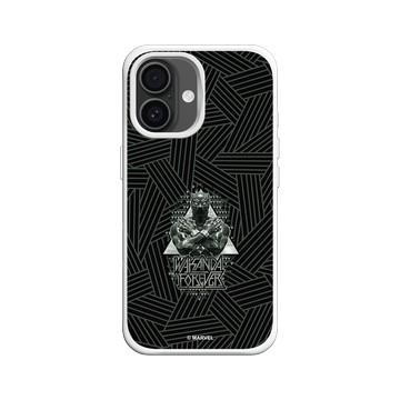 iPhone 16 SolidX 白 - 迪士尼-漫威 Marvel - 黑豹-Wakanda Forever