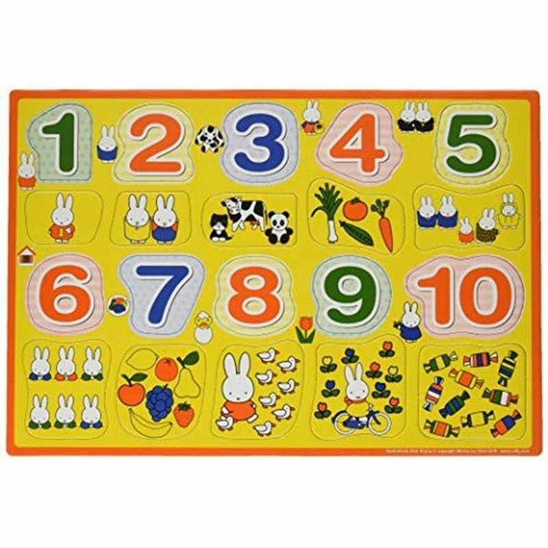 ピース 子供向けパズル ミッフィーすうじ ピクチュアパズル 通販 Lineポイント最大0 5 Get Lineショッピング