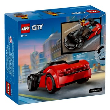 LEGO 60486 城市系列 電動超跑 EV Supercar  混和顏色  1個