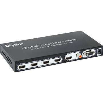 DigiSun MV747 4K2K 4路 4x1 HDMI 畫面分割器 (無縫切換)
