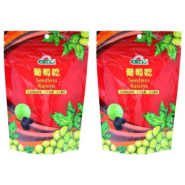 統一生機 葡萄乾  250g  2包