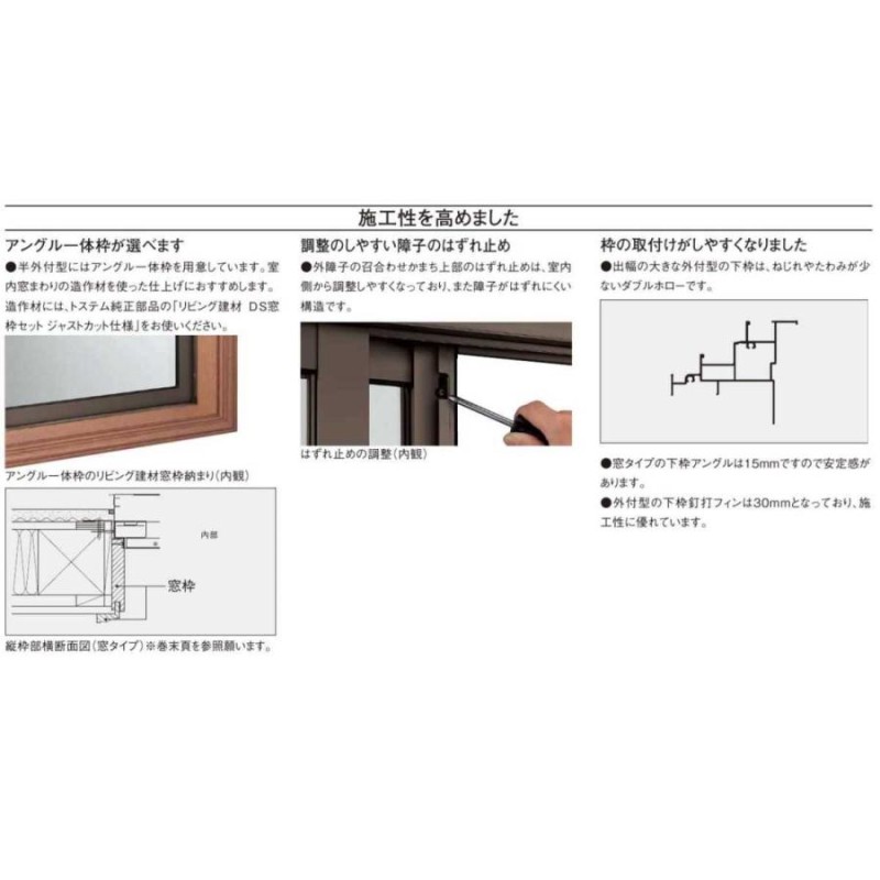 ポイント11倍】単体半外引違い ペアガラス 16511 W1690 x H1170 LIXIL