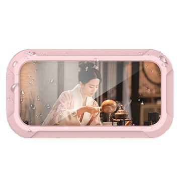 防水壁掛手機支架  粉色  1個