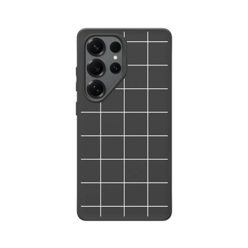 Galaxy S25 Ultra SolidSuit 黑 - Pattern Play - 窗格紋