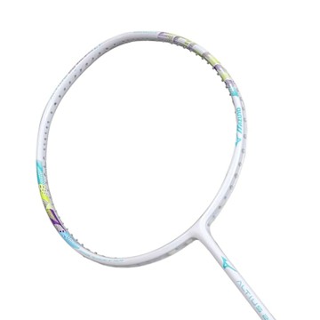 MIZUNO 羽球拍-附拍袋-羽球拍 空拍  美津濃 73GTB50202 白湖綠紫黃