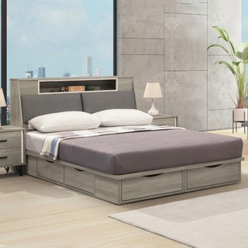 【MUNA 家居】金碧5尺六抽床頭底組(不含床頭櫃)