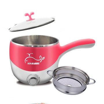 KRIA 1.8L多功能美食蒸煮鍋/電火鍋/蒸鍋(KR-D027P)