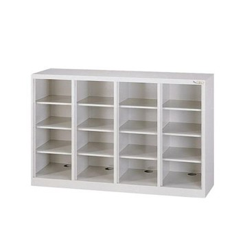 大富 鋼製開放式鞋櫃/16格/MC-K-316