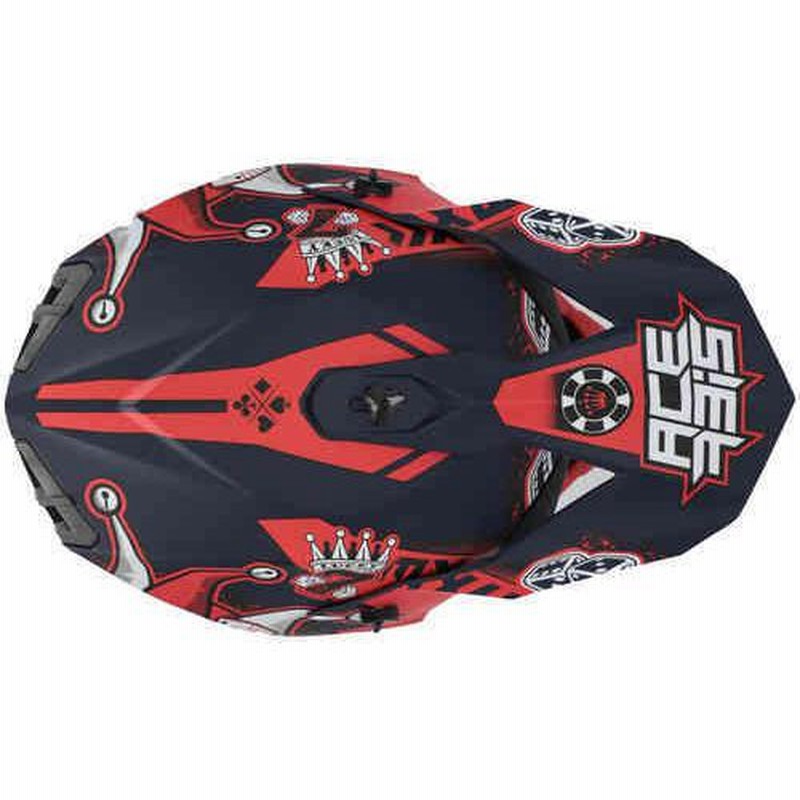 ACERBIS Reactive ヘルメット サイズM オフロードヘルメット 全品10%+1300円☆8/3(日)限定／ 【ダブルバイザー】Acerbis