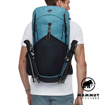 【Mammut 長毛象】Ducan 32 輕量健行後背包 32L 藍寶石 #2530-01300