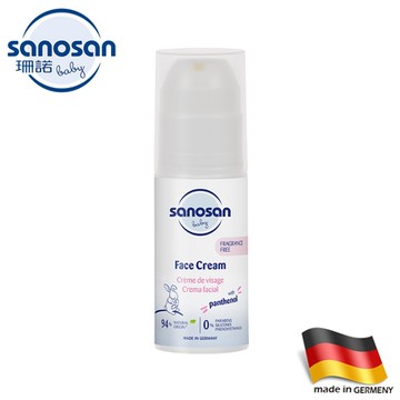 德國sanosan珊諾-baby re:mind極潤舒緩保濕面霜 50ml