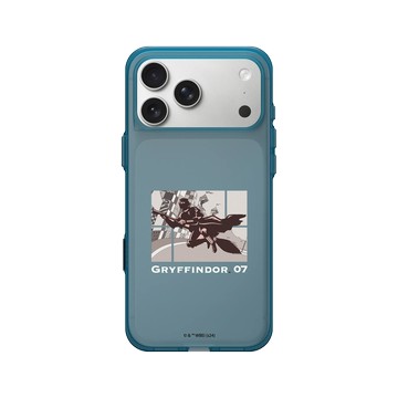 iPhone 17 Pro Max Clear (相機按鈕) 夜幕藍 - 哈利波特 Harry Potter - 魁地奇- 葛來分多NO.07