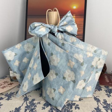 防紫外線太陽傘防曬女全自動五折晴雨傘ins風簡約油畫學生文藝