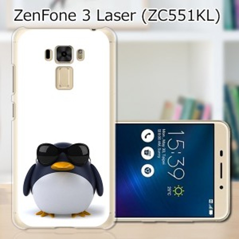 Zenfone3 Laser Zc551kl ハードケース カバー サングラスとペンギン Pcクリアハードカバー スマートフォンカバー ジャケット 通販 Lineポイント最大1 0 Get Lineショッピング