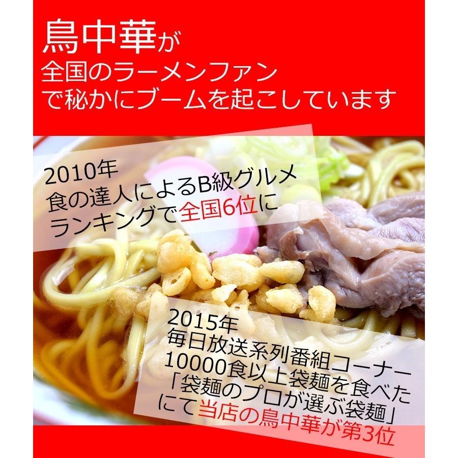 ラーメン 鳥中華 2人前×10袋 (20食分) 山形ご当地ラーメン 鳥中華 乾麺 お取り寄せ ギフト みうら食品 山形