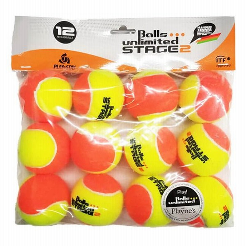 12球セット ボールズアンリミテッド Balls Unlimited ステージ2 オレンジボール 12球入り ジュニアテニスボール Tobust2 12er 19y5m 通販 Lineポイント最大1 0 Get Lineショッピング