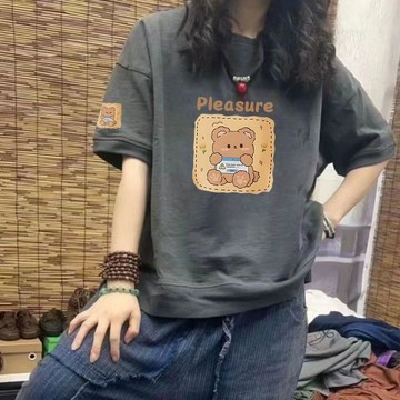 台灣出貨 短袖上衣 短袖T恤 純棉上衣 韓風短袖 大碼短袖  情侶上衣 可愛上衣 oversize 女上衣 短袖女 短袖