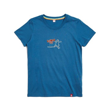 EDWIN｜女裝｜TBT滑板熊短袖T恤