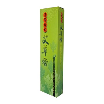 滿庭香 消障避邪艾草香，艾草粉、琥珀、芙蓉、松香等成分，香棒長度39.5±0.2mm  艾草香