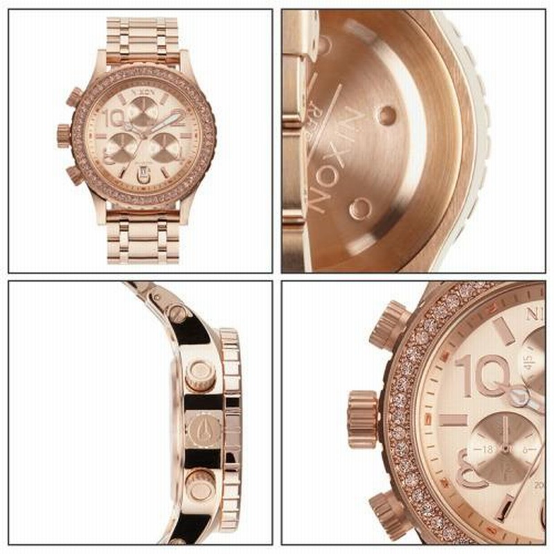 NIXON ニクソン 腕時計 THE 38-20 CHRONO ALL ROSE GOLD 日本正規品