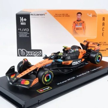 【東海模型】SPARK 1/64 麥拉倫車隊 McLaren MCL39 No.4 McLaren Formula 1 Team Winner Australian GP 2025