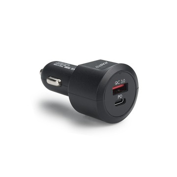 RASTO RB12 車用18W PD+QC3.0雙孔快速充電器