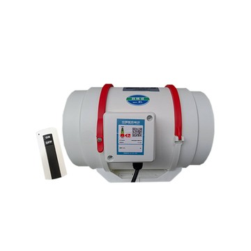 台北現貨遙控排風扇 白色-8寸主機 110v排風扇 排風機 循環風扇 抽風機 純銅電機