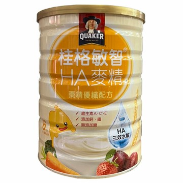 桂格 敏智HA麥精 棗精優纖配方700g【悅兒園婦幼生活館】