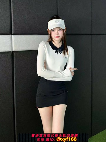 {保固一年 可打統編}BG秋季新款高爾夫女裝運動針織衫GOLO球服速干修身上衣顯瘦彈力