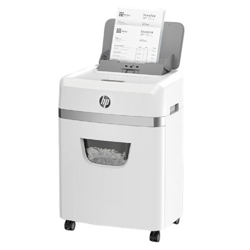 HP 原廠150張白色美學 × 智慧高效｜全自動免等待段狀碎紙機 W23150CC