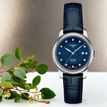 TISSOT 天梭 Le Locle 力洛克 鑽石機械女錶-29mm T0062071604600