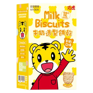 京田製菓巧虎牛奶造型餅乾-牛奶口味