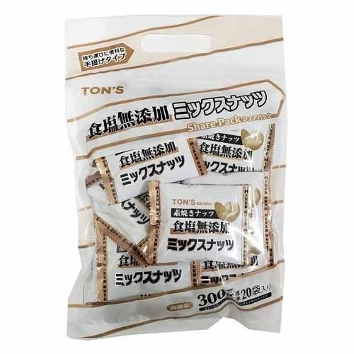 東洋ナッツ食品 TON'S シェアパック素焼きミックスナッツ 300g