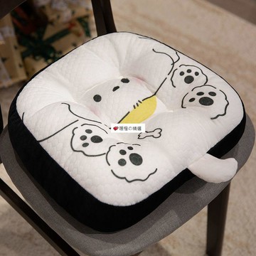 可開發票☆【臺灣精品】💕冬季卡通坐墊加厚學生教室屁墊防滑可愛增高學車科三久坐墊子椅墊