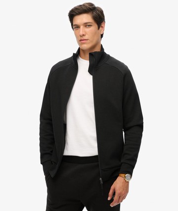 Superdry Men's Tech Loose Track Top Black Size: M