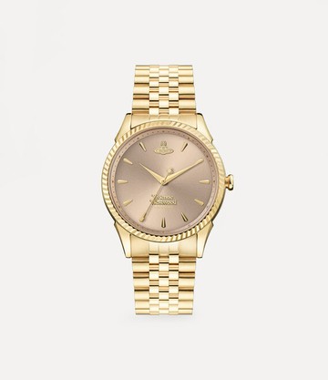Vivienne Westwood Seymour Watch Gold / Rose Gold Stainless Steel Women