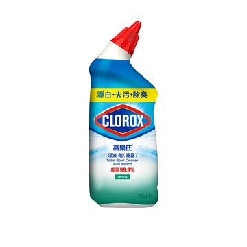 CLOROX 馬桶除臭殺菌清潔凝露-709ML-清新香(免沖洗)