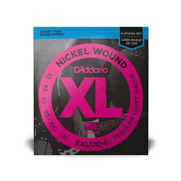 D'Addario Daddario EXL170-6 6弦貝斯弦 32-130  原廠公司貨 商品保固有保障