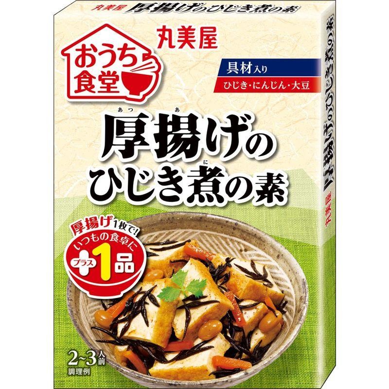 LINEショッピング　丸美屋　おうち食堂　厚揚げのひじき煮の素　120g×10個　通販　LINEポイント最大0.5%GET